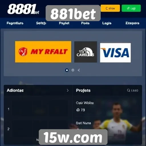 Métodos de pagamento aceitos no site 881bet